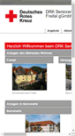 Mobile Screenshot of drk-seniorenwohnpark.de